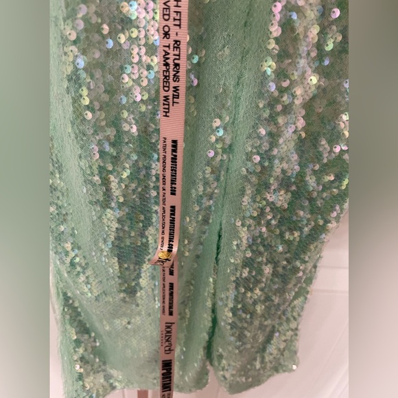 House of CB Thala Corset Bodice Sequin Cocktail Dress - Picture 11 of 12